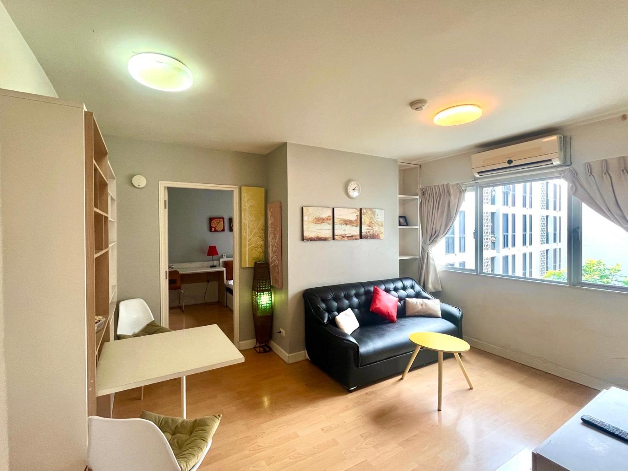 1Br Condo 5 Min To Bts 1000Mbps Fiber Wi-Fi Bangkok Exterior photo