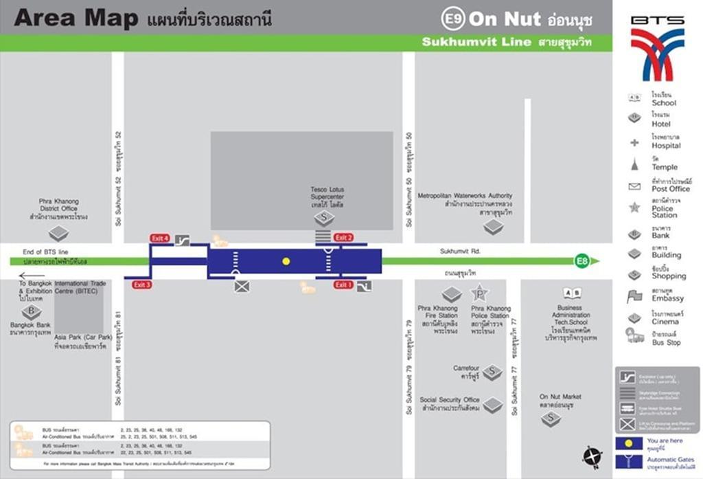 1Br Condo 5 Min To Bts 1000Mbps Fiber Wi-Fi Bangkok Exterior photo